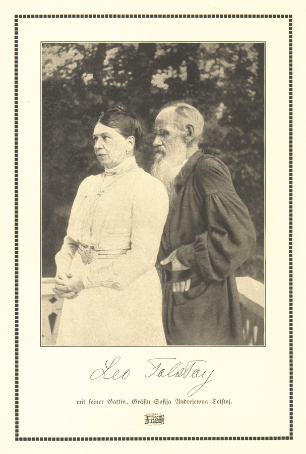 Leo Tolstoy and Sofia Andreevna Tolstaya, 1910