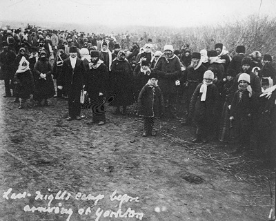 Doukhobor tent camp near Yorkton, 1899