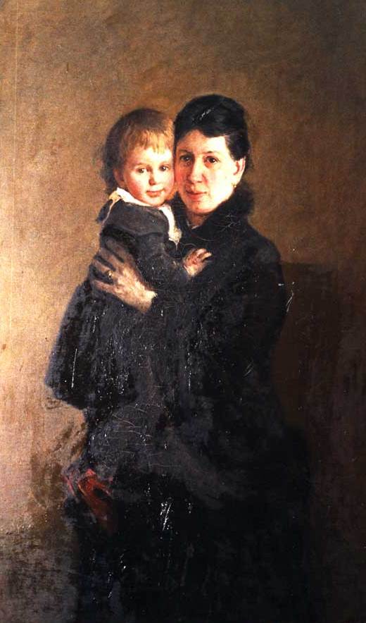 Nikolai Ge's 1886 portrait of Sofia Andreevna Tolstaya