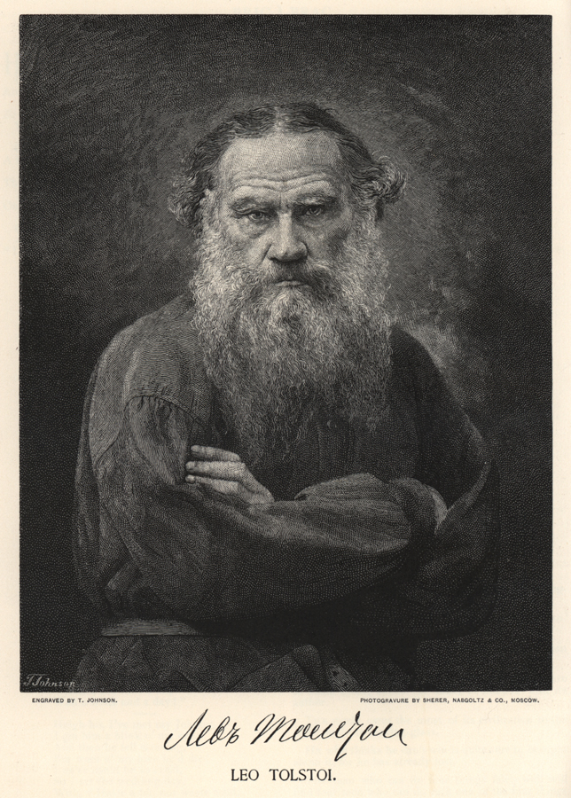 Leo Tolstoy, 1887 photograph