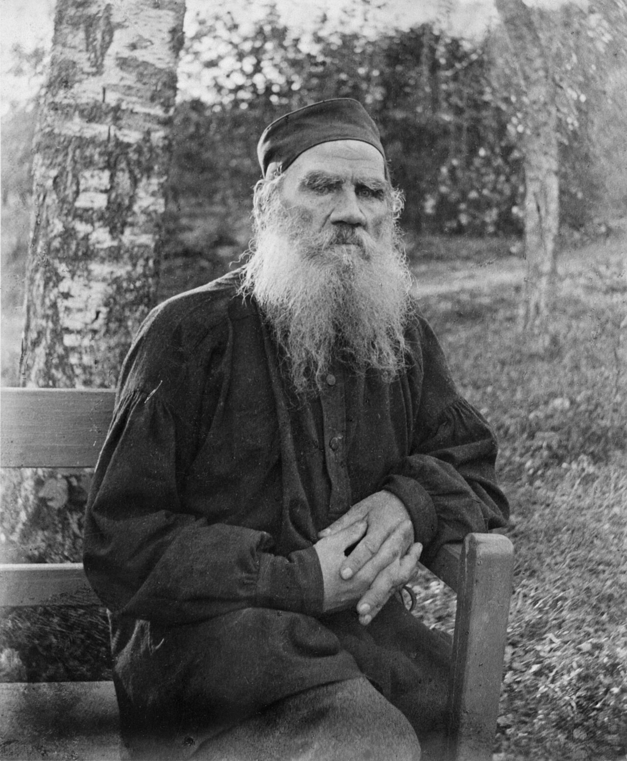 Leo Tolstoy, photograph by F. W. Taylor, 1897
